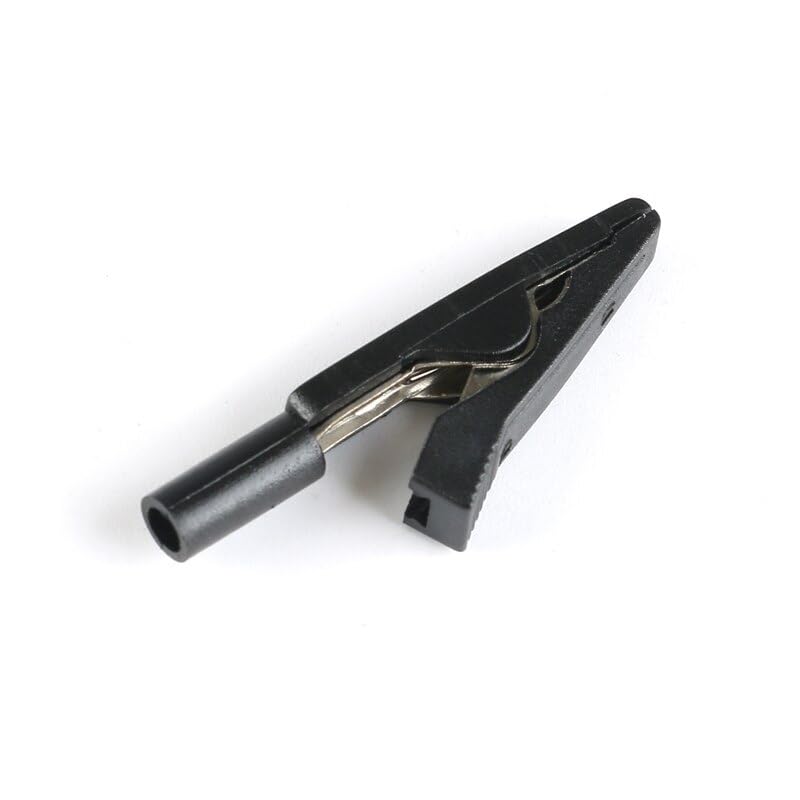 ya 16 10.20 baidi Insulated Alligator Clip with 2mm Socket Banana Test Clip Wire Clip Term l -