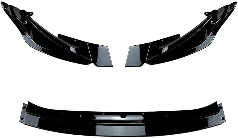 ya 2 8.15 Matte Black Front Bumper Spoiler Splitter Lip for BMW G80 M3 G82 M4 2021-2023