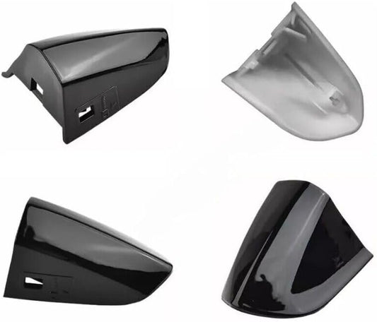 ya 2 8.15 for Ford for Mustang 2015-22 Front Left Driver Side Door Handle Key Bezel Cap Cover