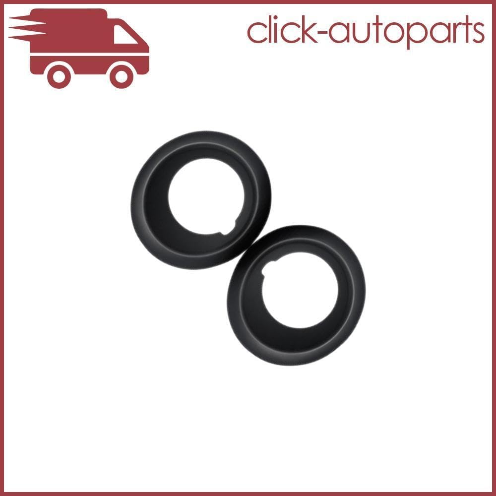 ya 9 10.24 2 Left & Right Fog Lamp Cover For 2006-09 for Land Rover for Range Rover Sport Unpainted