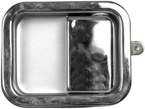 ya 4 8.8.2 for Jeep for Wrangler 1990-95 Outside Door Handle Driver Side Front Chrome 77068 O