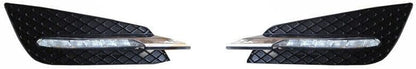 ya 10 9.16 zhengce Set Front LED Grille Fog Light Lamp Trim Kit for Mercedes W251 R-Class 2010