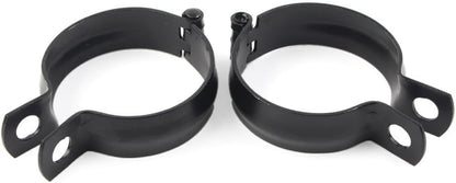 ya 2 8.15 2pcs Metal Front Fork Clamp Turn Signal Light Mount Bracket Holder