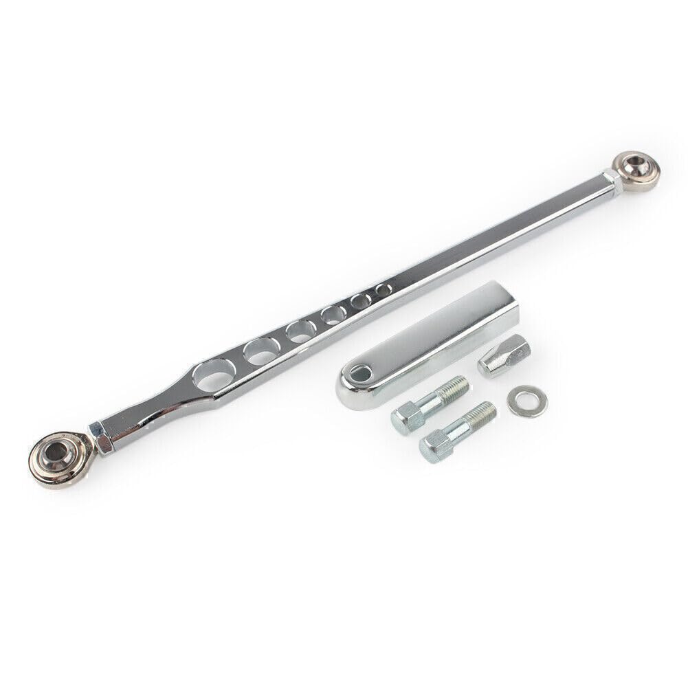 ya 6 8.14 Shift Linkage Shifter Link 6 Holes Fit Most Harley Davidson 1980-2019 Chrome