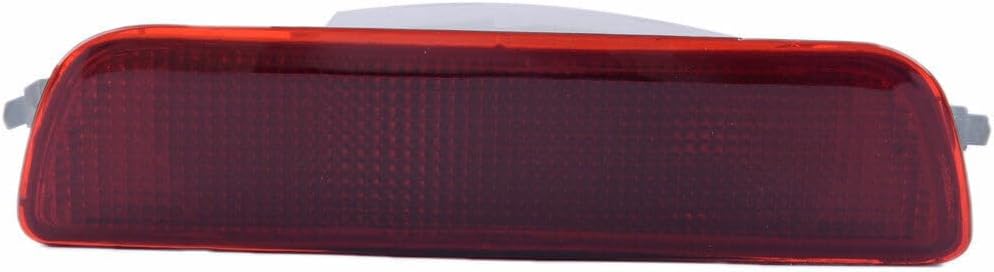 ya 4 8.10 Rear bumper reflector tail fog light stop light fits for Nissan Qashqai 07-13 red 