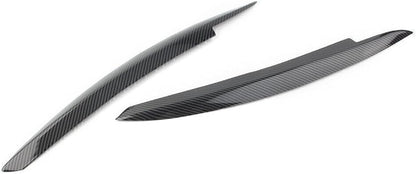 ya 4 8.10 Carbon fiber headlight cover eyelid eyebrow cover eyebrow suitable for VW for Golf VI MK6 08-13