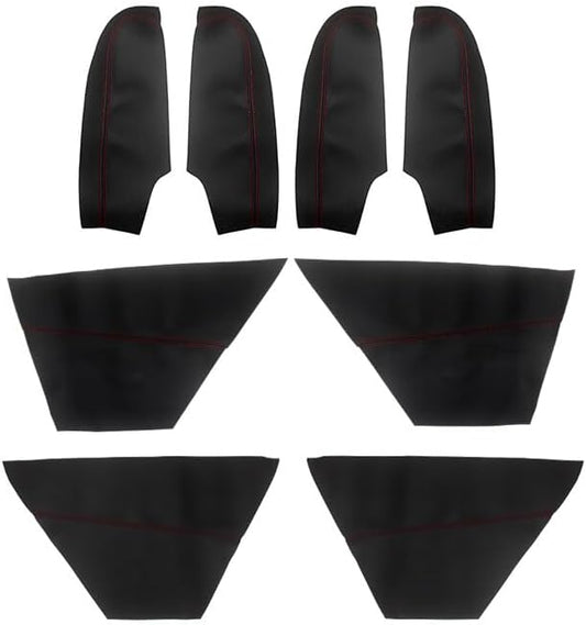 ya 2 8.15 4-Pack Leather Door Panel Armrest Cover Insert Kit for Honda for Accord 2014-2016