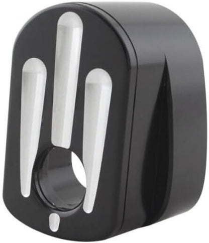ya 4 8.14 Black Cut ignition switch cover for Harley Touring Street Road Glide 2014-2023