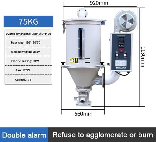 ya 14 9.20 zhengce Plastic Dryer Pellet Dehumidification Baking Box Injection Molding Baking D-3