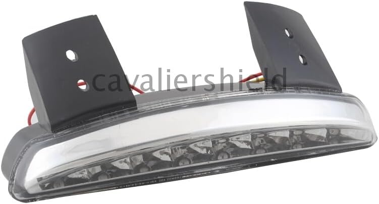 ya 23 10.7 baidi Clear Lens Rear Fender Edge LED Brake Turn Signal Tail Light for Harley 883 1200