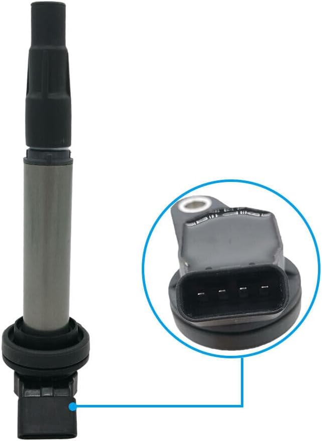 ya 4 8.24 baidi 4X Ignition Coil 90919-02258 Fits for Toyota for Corolla Prius for Lexus CT200h UF596