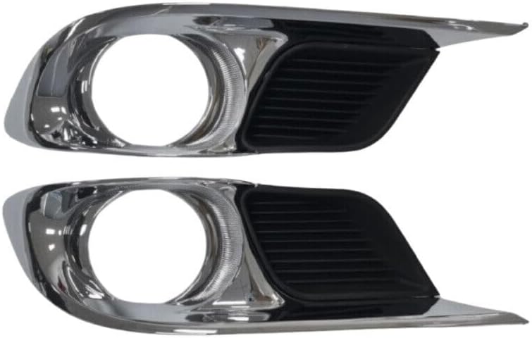 ya 10 9.16 zhengce 2PCS Front Left Right Fog Lamp Cover Bezel Trim For 2011 for Toyota for AVA