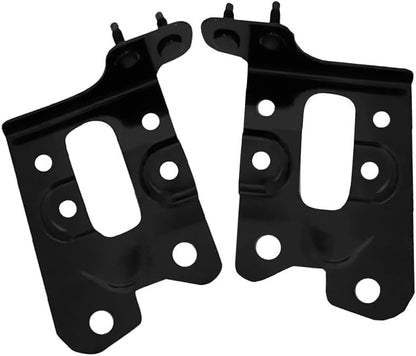 ya 5 8.10 Pack of 2 Hood Latch Lock Mount Bracket Black For 2017 2018 2019 2021 2022 Q60