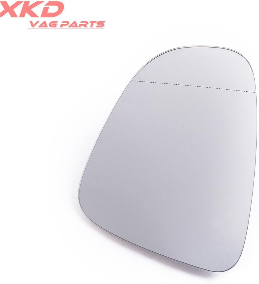 ya 2 8.15 Heated left-side mirrored glass is suitable for VW for Golf GTI 6 MK6 MKVI Touran. (09-13)