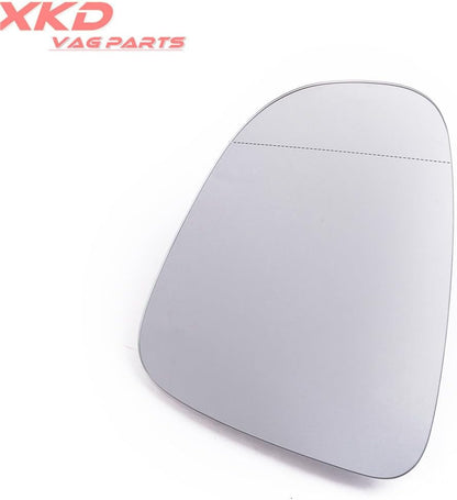 ya 2 8.15 Heated left-side mirrored glass is suitable for VW for Golf GTI 6 MK6 MKVI Touran. (09-13)