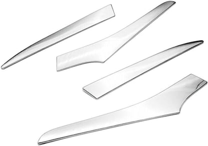 ya 4 8.10 for Toyota for Corolla Hatchback 2019-2020 Chrome Front Headlight Eyelid Cover Trim