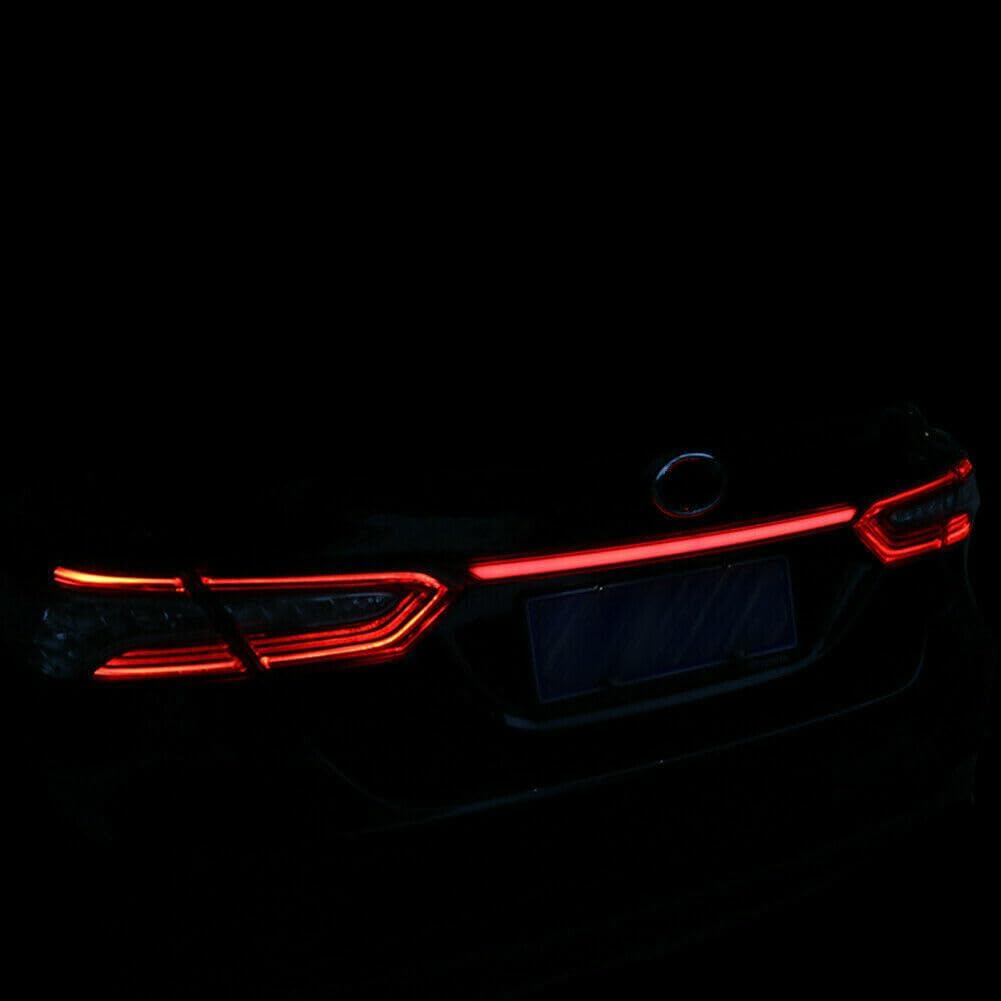 ya 4 8.24 baidi Red Car Rear Door Trunk Tail/Brake Light Molded LED for Toyota for Camry 2021-2023