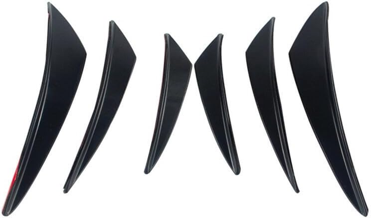 ya 2 8.15 Car Bumper Lip Diffuser Splitter Fins Body Spoiler Tuning Canar for DS Valence Chin