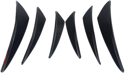 ya 2 8.15 Car Bumper Lip Diffuser Splitter Fins Body Spoiler Tuning Canar for DS Valence Chin