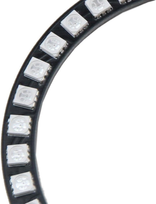 ya 4 8.10 105mm Car Headlight 5050 LED Halo Ring Angel Eyes with Remote Control RGB Color 