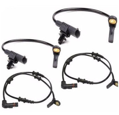 ya 5 8.24 baidi 4-piece Set of Front and Rear ABS Wheel Speed sensors for Mercedes-Benz W164 GL ML320 ML350