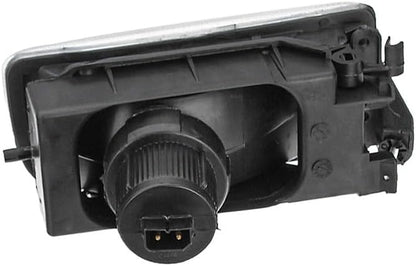 ya 9 10.24 Front Left Bumper Lower Fog Light NO Bulb Clear Fits For 3-Series E36 1992-1998