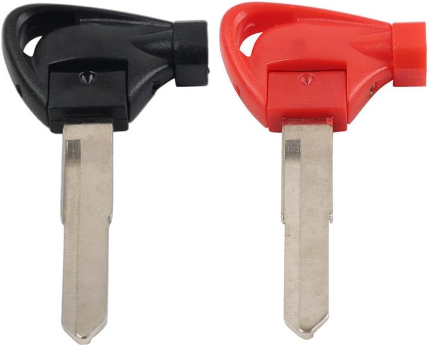 ya 4 8.24 baidi 2PC Right Ignition Key Blank Shell Case Uncut Blade for Yamaha Motorbike Scooter