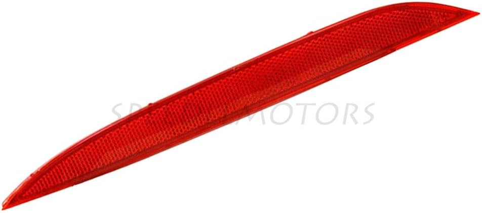 ya 8 8.24 baidi Rear Left Bumper Reflector Red for 2014-2016 for Kia Forte 1.8L 2.0L Driver Side New