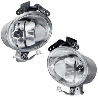 ya 2 8.15 A pair of front bumper fog lights with bulbs suitable for Hyundai Santa Fe 2007-2009