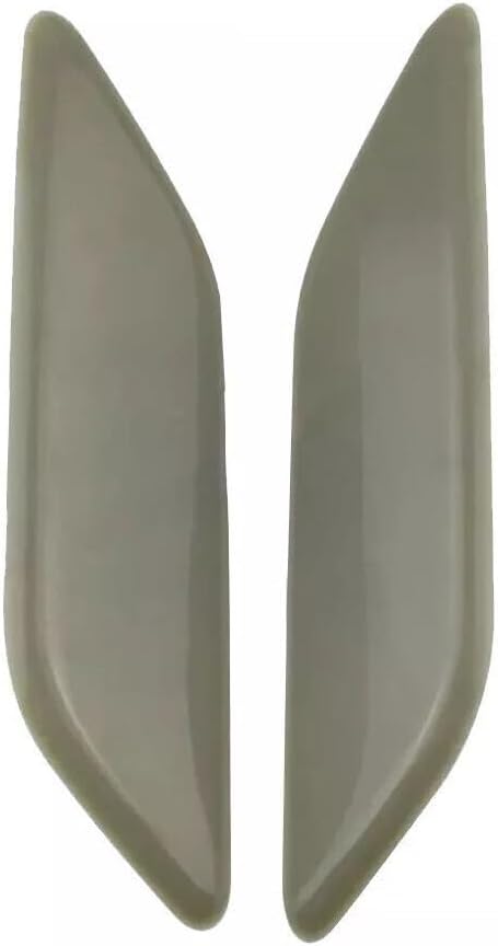 ya 12 10.8 baidi Pair Unpainted Headlight Headlamp Washer Jet Nozzle Cover Cap for CR-V 2015-2017