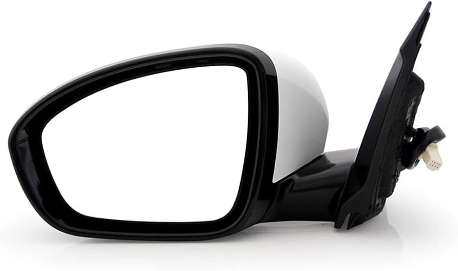 ya 11 9.14 baidiSide Mirror Passenger R for 2019-20 for Nissan for Altima Power Glass and Signal Lights 5 Wire -