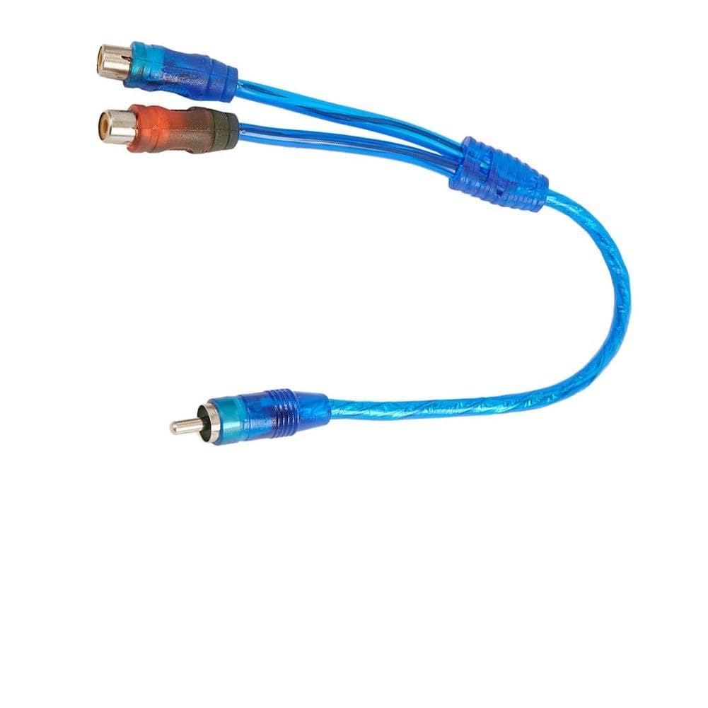 ya 23 10.7 baidi 1pc 30cm 2 Female to 1 Male Splitter Cable for Car for Audio System