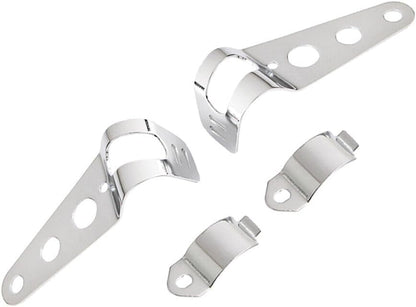 ya 4 8.14 Motorrad Scheinwerfer HalterHalterung Lampenhalter Metall 28-45mm Universal