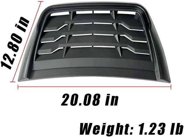 ya 4 8.14 for for Nissan Frontier Matte Black Air Flow Intake Hood Scoop Vent Bonnet Cover