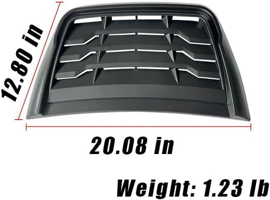 ya 12 10.8 zhengce for for Nissan Frontier Matte Black Air Flow Intake Hood Scoop Vent Bonnet