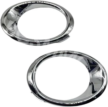 ya 10 9.16 zhengce Pair Left/Right Fog Lamp Bezel Trim Ring Fit for Ford Mondeo/Fusion 2013-20
