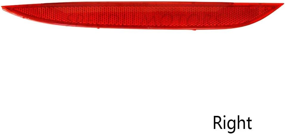 ya 5 8.10 Set of 2 Rear Right & Left Bumper Reflectors Red for 2014-16 for Kia Forte 1.8L 2.0L