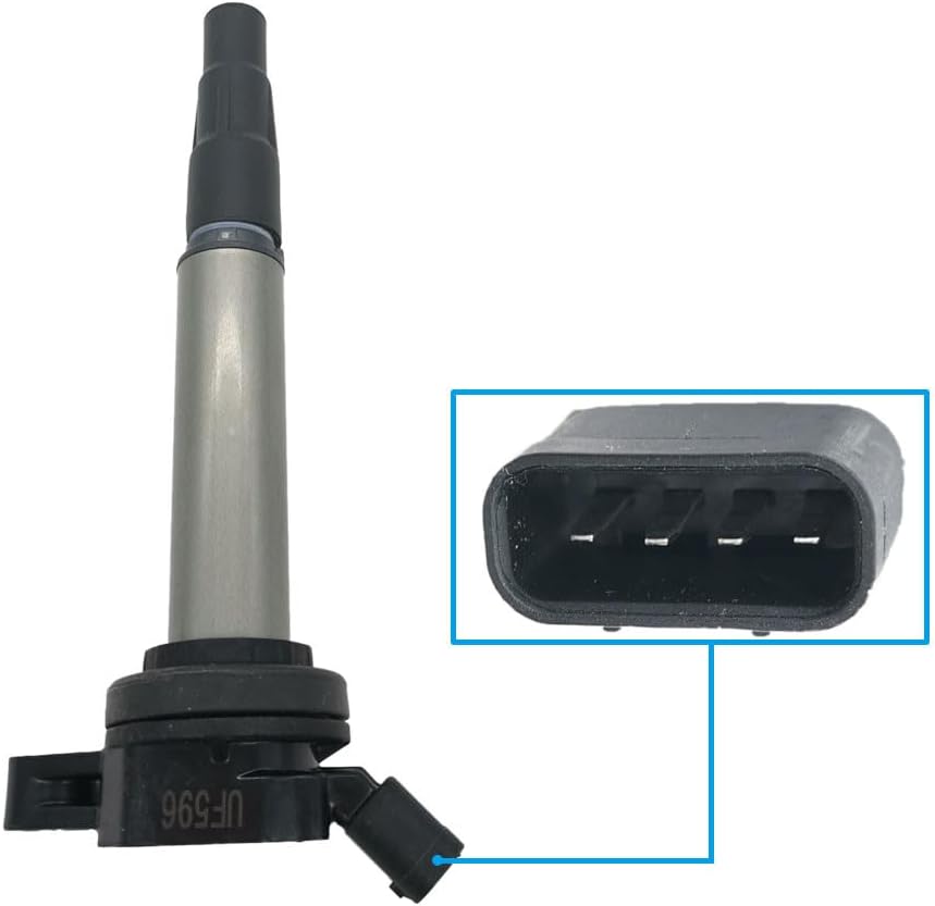 ya 4 8.24 baidi 4X Ignition Coil 90919-02258 Fits for Toyota for Corolla Prius for Lexus CT200h UF596