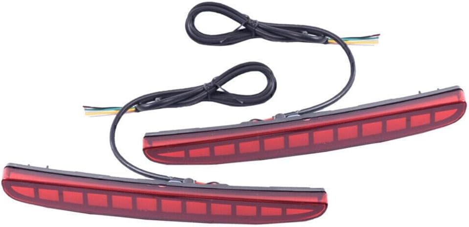 ya 13 9.15 baidi Fit for Honda Civic Hatchback Led Brake Light Rear Bumper Reflector Driving