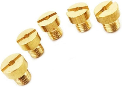 ya 23 10.7 baidi 5Pcs Motorcycle Carb Main Jets #60/65/70/75/80 Jet For 50-80cc Motorized-Bicycle
