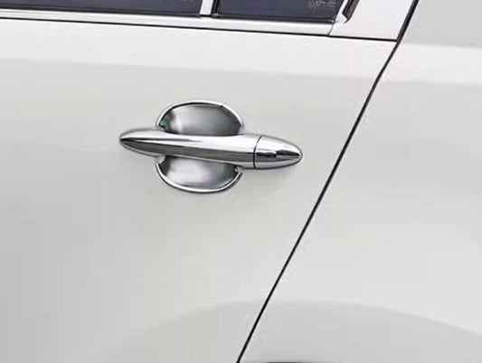ya 5 8.10 for Kia Sportage R 2011-2016 ABS Chrome Exterior Side Door Handle Cover Trim 8X