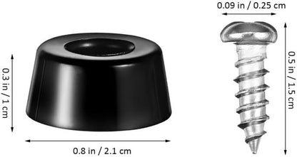 ya 26 10.21 baidi Rubber Feet for Cutting Board with Stainless Steel Screws Non Slip Rubber