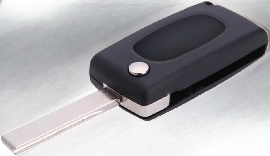 ya 9 10.24 Car Key Replacement 2 Buttons Remote Entry Folding Key Shell Fob Case Cover for