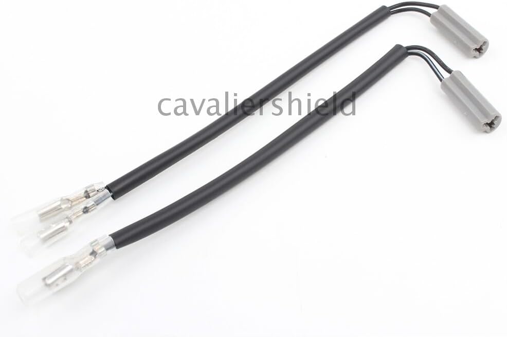 ya 13 9.15 baidi Black Turn Signal Indicator Light Wire Adapter Plugs for Yamaha YZF600 R6 YZF-R6