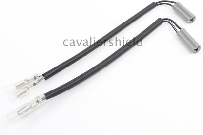ya 13 9.15 baidi Black Turn Signal Indicator Light Wire Adapter Plugs for Yamaha YZF600 R6 YZF-R6