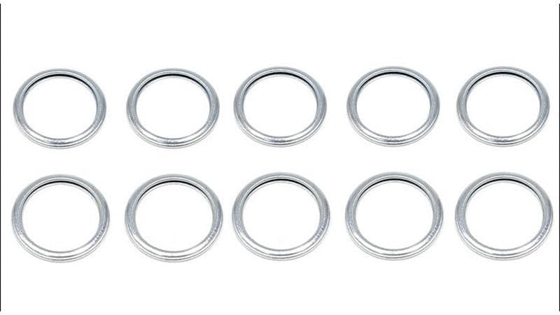 ya 11 9.14 baidifor 1985-2018 for Subaru Drain Plug Crush Washing Machine Washer 10 Pieces