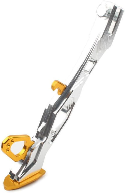 ya 2 8.15 For Motorcycle Universal CNC Gold Foot Side Stand Support Leg Kickstand