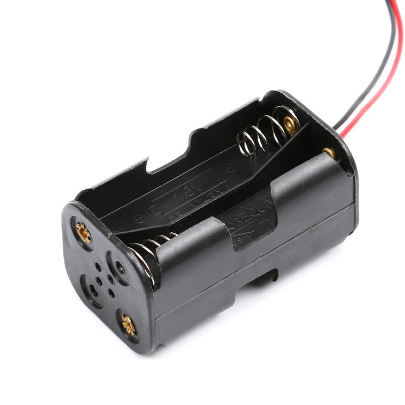 ya 16 10.20 baidi AA Battery Holder Protective Case, Double-Sided 4/6/8 Slot DIY Power Supply -