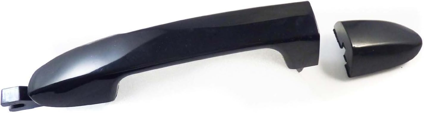 ya 2 8.15 Outside Door Handle Rear Left Driver Side Primed Black for Kia Spectra Spectra5