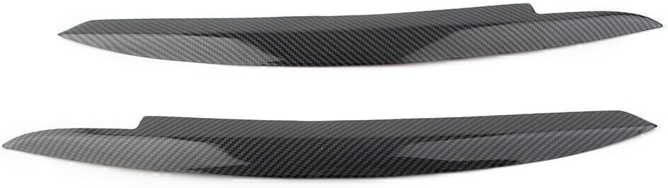 ya 4 8.10 Carbon fiber headlight cover eyelid eyebrow cover eyebrow suitable for VW for Golf VI MK6 08-13